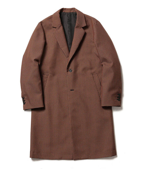 MR.OLIVE / VALENCIA CHECK / CHESTERFIELD COAT バレンシアチェック/チェスターフィールドコート